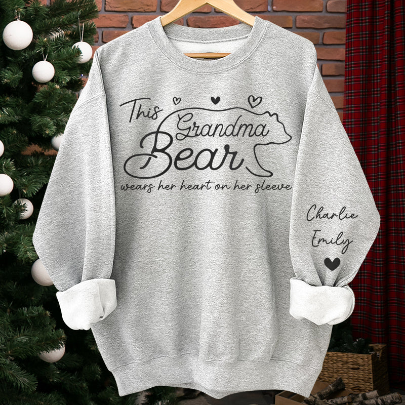 50% OFF✨This Mama Bear Wears Her Heart On Her Sleeve