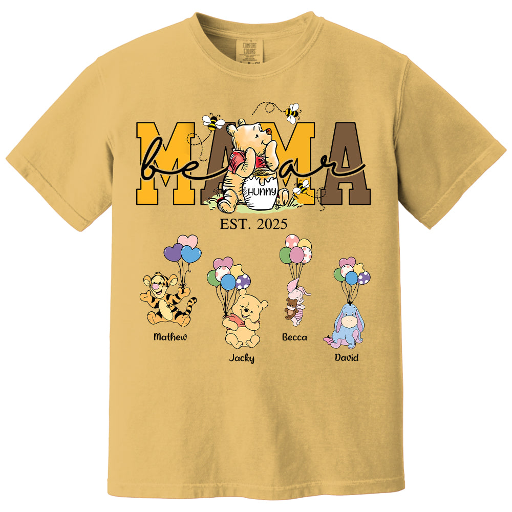 Mama Bear - Personalized Shirt Gift For Mom