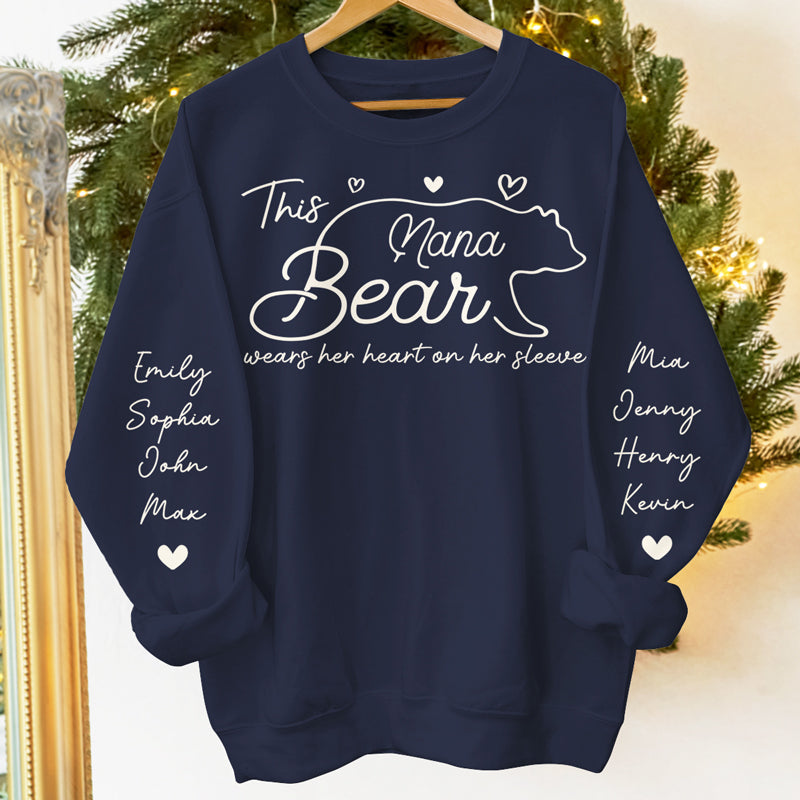 50% OFF✨This Mama Bear Wears Her Heart On Her Sleeve