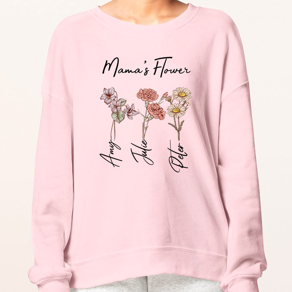 50%OFF⭐️Personalized Mom's Garden Sweatshirt/Hoodie