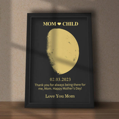 REAL MOON PHASE - For Mother's Day Gift