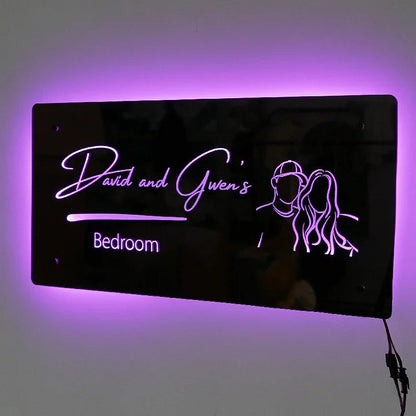 🔥Personalized Name Mirror - Light Up Mirror