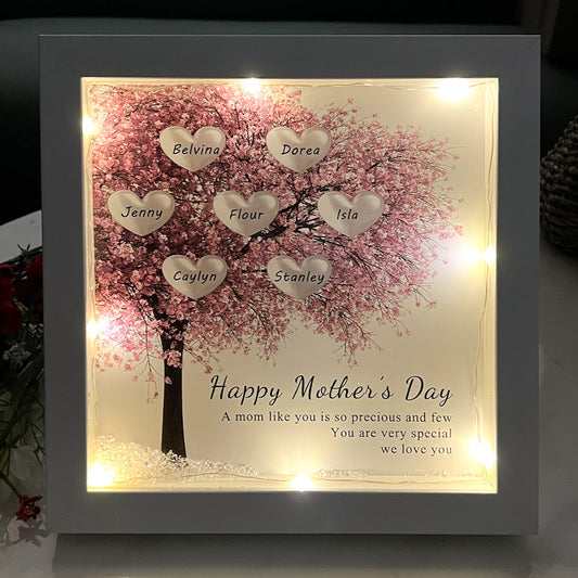 50% OFF⭐️Custom Family/Mom/Grandma Tree Heart Frame  For Mother's Day