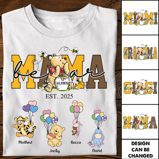 Mama Bear - Personalized Shirt Gift For Mom