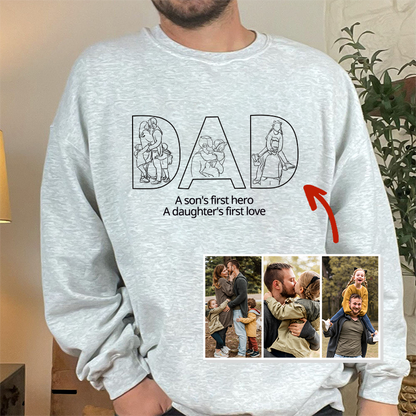 🔥Hot Sale🔥 Embroidered Photo Sweatshirt