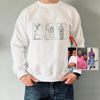 🔥Hot Sale🔥 Embroidered Photo Sweatshirt