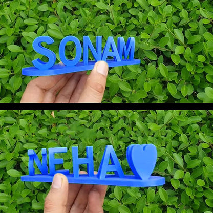 💕 Dual Name Illusion Love 3D Printed as Sweet Gifts 🎁