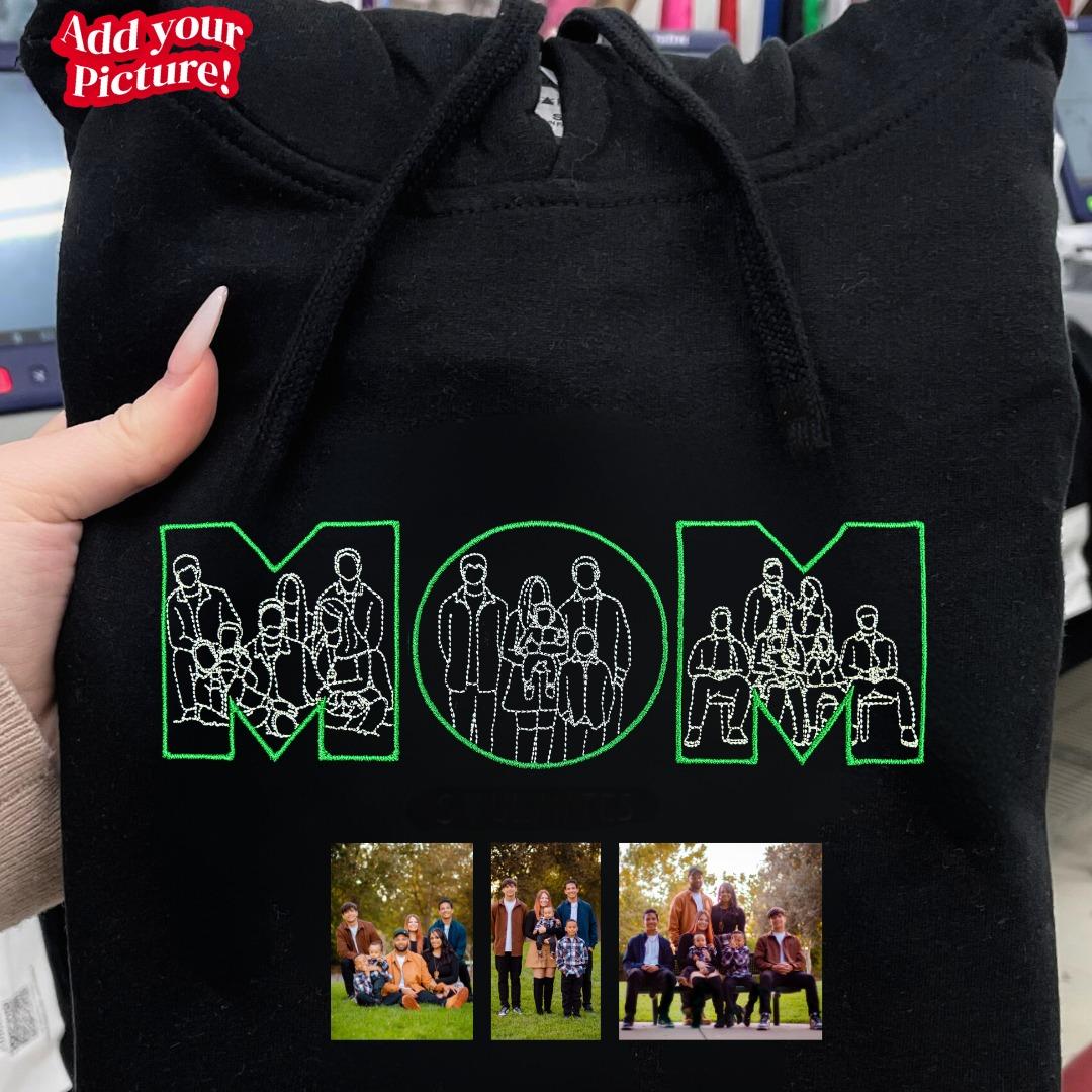 🔥Hot Sale🔥 Embroidered Photo Sweatshirt