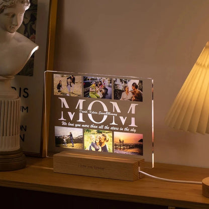 Personalized Photo Night Lights - The Perfect Gift For Mom!