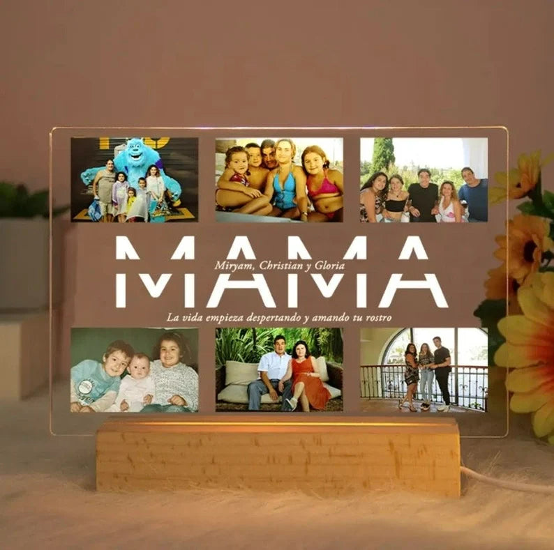 Personalized Photo Night Lights - The Perfect Gift For Mom!