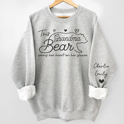 50% OFF✨This Mama Bear Wears Her Heart On Her Sleeve