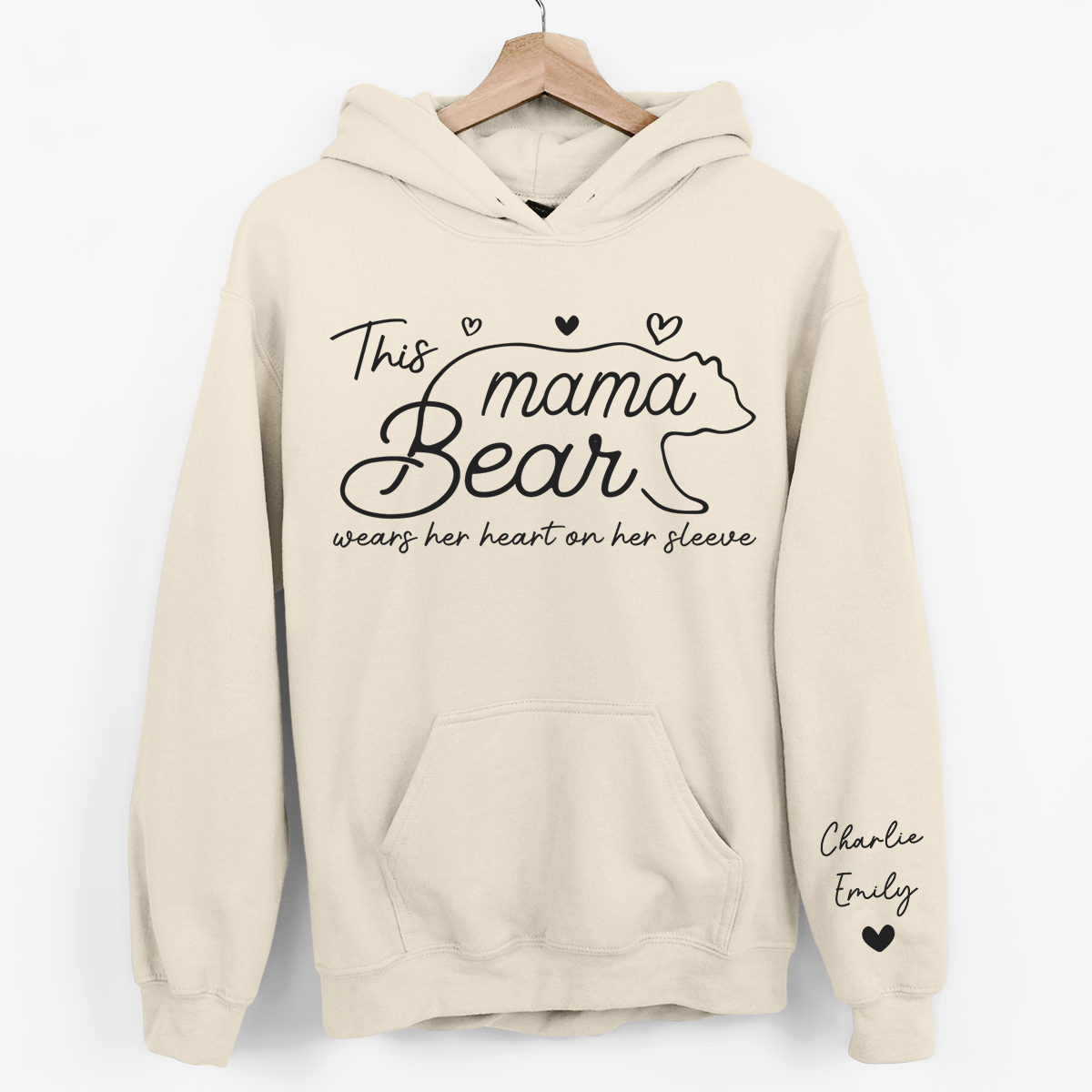 50% OFF✨This Mama Bear Wears Her Heart On Her Sleeve