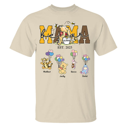 Mama Bear - Personalized Shirt Gift For Mom