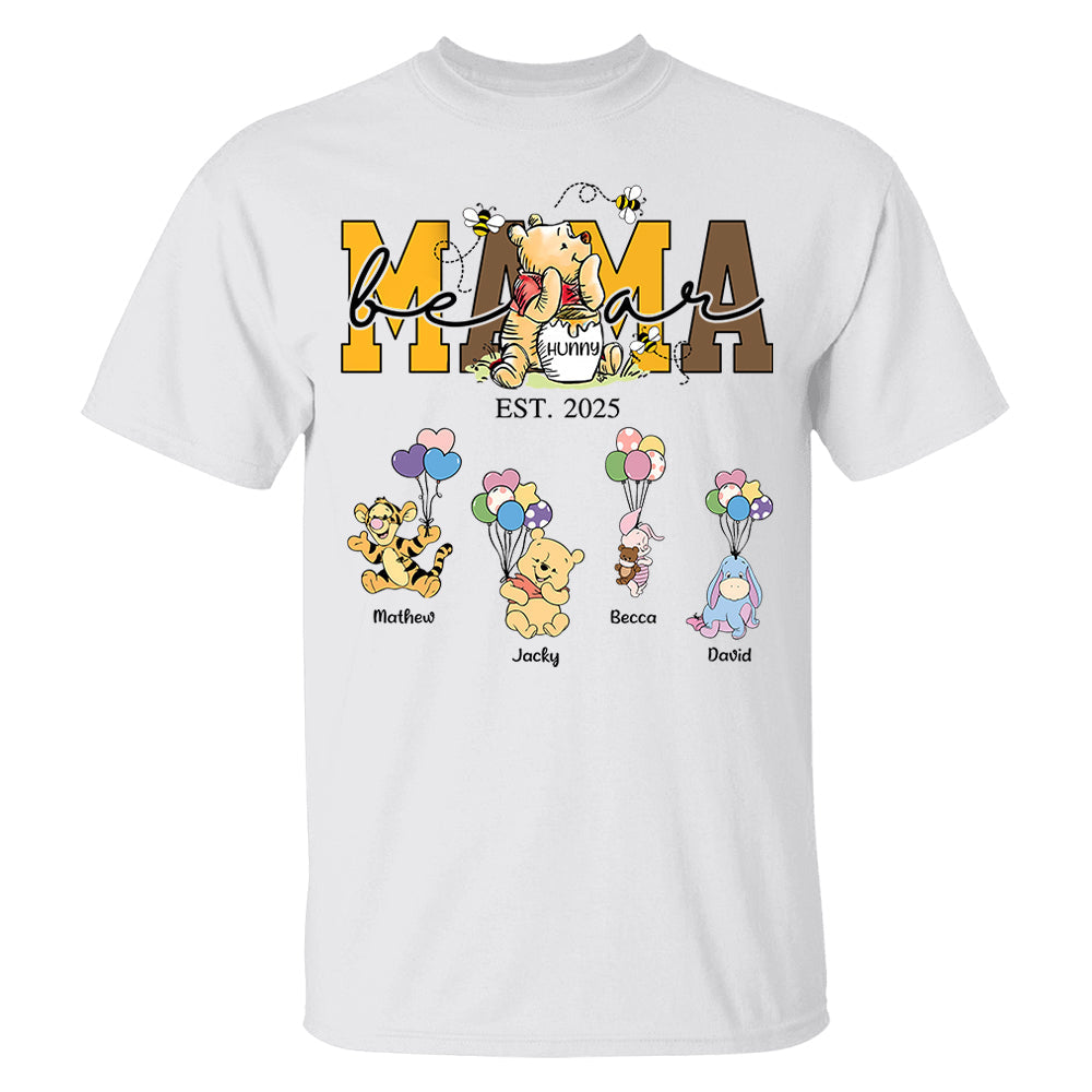 Mama Bear - Personalized Shirt Gift For Mom