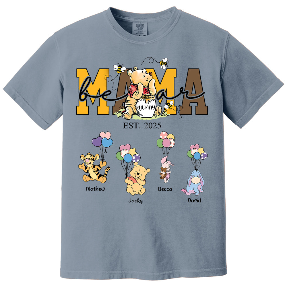 Mama Bear - Personalized Shirt Gift For Mom