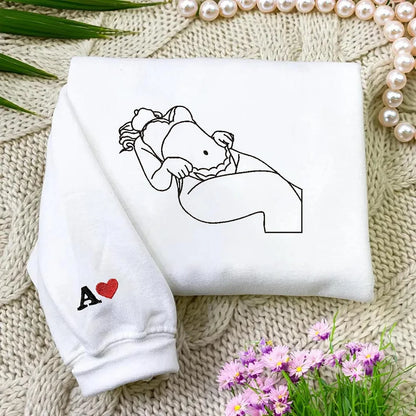 Custom Embroidered - Personalized Sexy Portrait Gift for Him 💕🔥