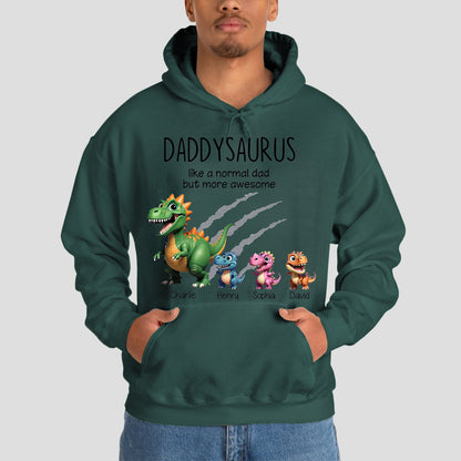 Grandpasaurus And Kids Dinosaurs Personalized T-Shirt